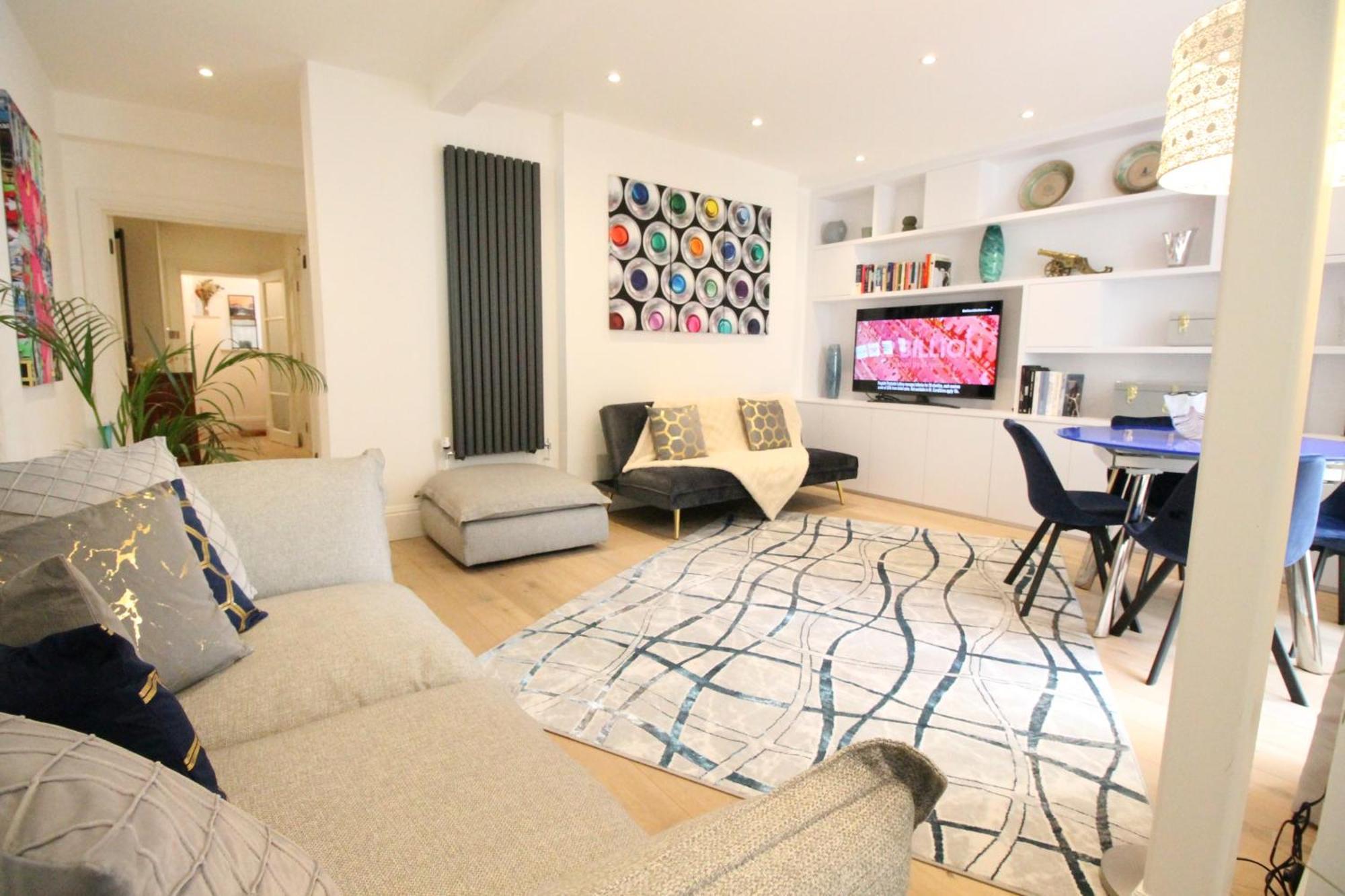 Trendy 2Bedroom And 2 Bathroom Flat, Quiet Nottinghill Street London Eksteriør billede